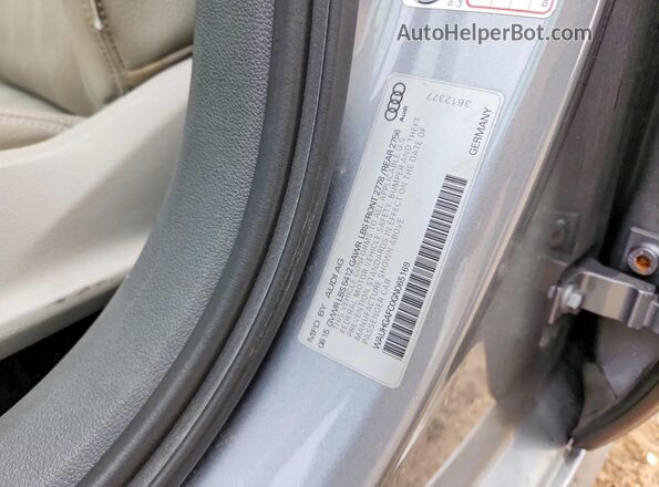 WAUHGAFC0GN065169 2016 AUDI A6 Серый Вид подкапотного пространства