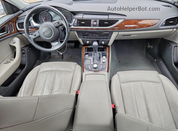 WAUHGAFC0GN065169 2016 AUDI A6 Серый Вид панели приборов