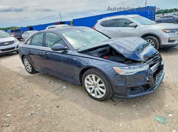 WAUHGAFC1GN081364 2016 AUDI A6 Blue Передня права чверть