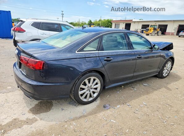 WAUHGAFC1GN081364 2016 AUDI A6 Blue Задня права чверть