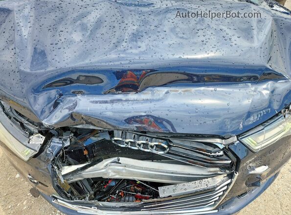 WAUHGAFC1GN081364 2016 AUDI A6 Blue Вид задньої частини салону