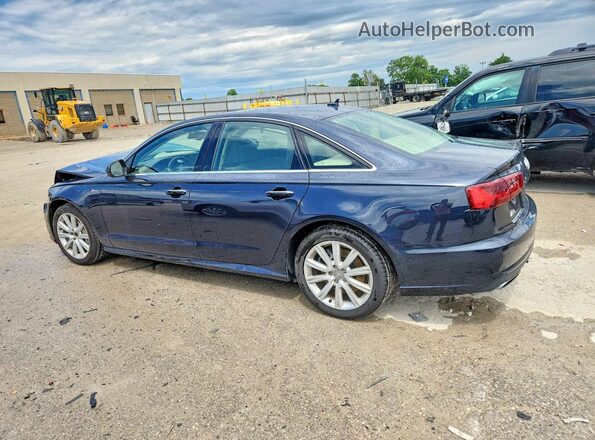 WAUHGAFC1GN081364 2016 AUDI A6 Blue Задня ліва чверть