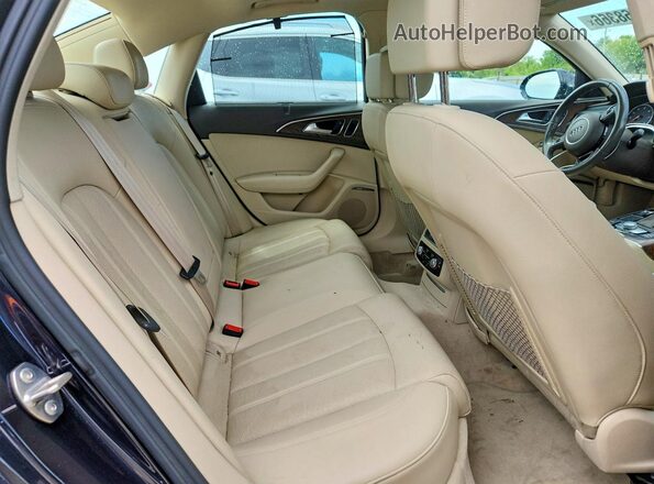 WAUHGAFC1GN081364 2016 AUDI A6 Blue Вид задніх сидінь