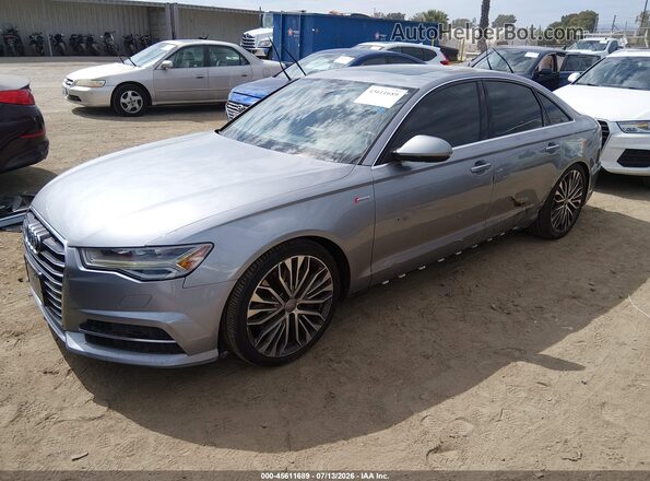 WAUHGAFC4GN003564 2016 AUDI A6 Silver Vista tres cuartos delantera izquierda