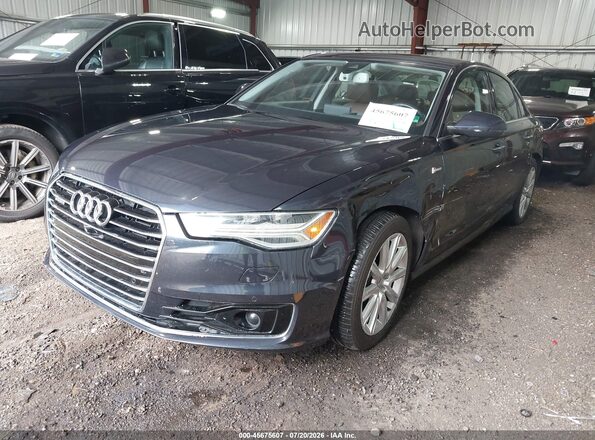 WAUHGAFC5GN097261 2016 AUDI A6 Blue Przód lewy