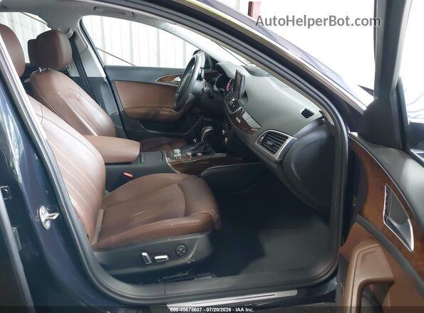 WAUHGAFC5GN097261 2016 AUDI A6 Blue Widok wnętrza z przodu