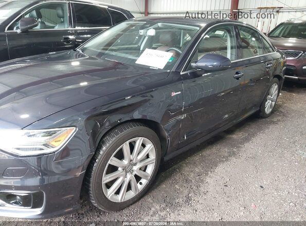 WAUHGAFC5GN097261 2016 AUDI A6 Blue Widok z przodu