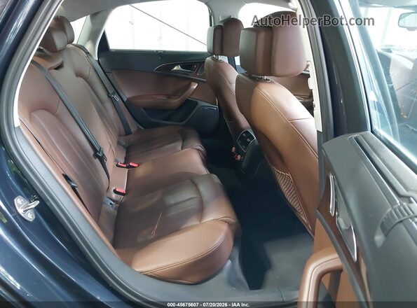 WAUHGAFC5GN097261 2016 AUDI A6 Blue Widok naklejki z numerem VIN