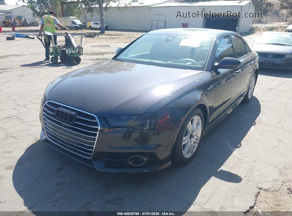 WAUHGAFC5GN175649 2016 AUDI A6 Black Przód lewy