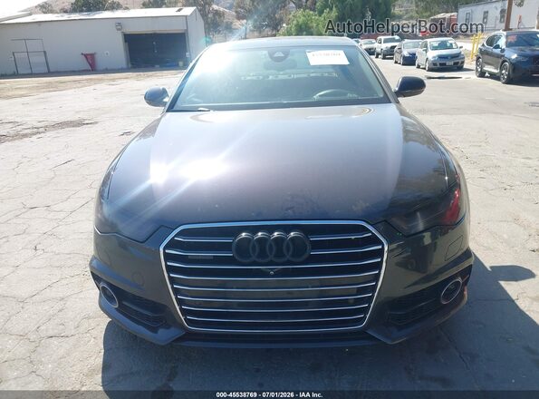 WAUHGAFC5GN175649 2016 AUDI A6 Black Widok z przodu