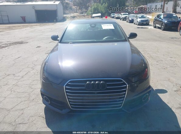 WAUHGAFC5GN175649 2016 AUDI A6 Black Widok zestawu wskaźników