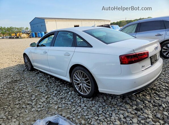 WAUHGAFC6GN002934 2016 AUDI A6 White Հետևի ձախ