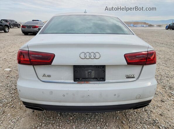 WAUHGAFC9GN094153 2016 AUDI A6 White Widok z tyłu