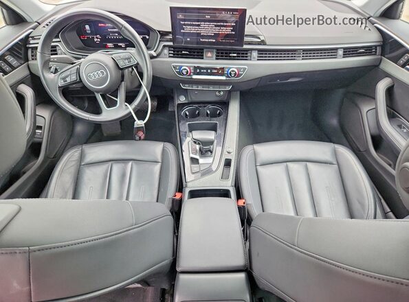 WAUHMAF41LA073252 2020 AUDI A4 White Առջևի վահանակի տեսք