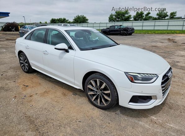 WAUHMAF41LA073252 2020 AUDI A4 White Առջևի աջ