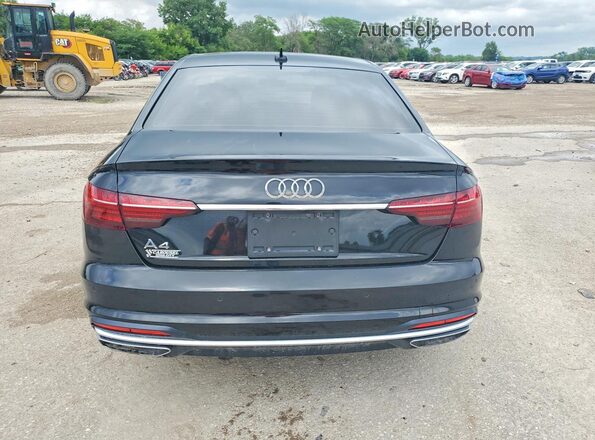 WAUHMAF4XLA042484 2020 AUDI A4 Black Widok z tyłu