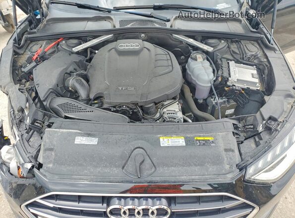 WAUHMAF4XLA042484 2020 AUDI A4 Black Widok wnętrza z tyłu