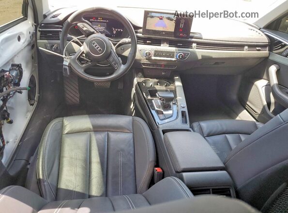 WAUHMAF4XLA064064 2020 AUDI A4 Белый Вид панели приборов