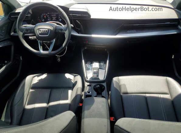 WAUHUDGY1PA062017 2023 AUDI A3 White Առջևի վահանակի տեսք