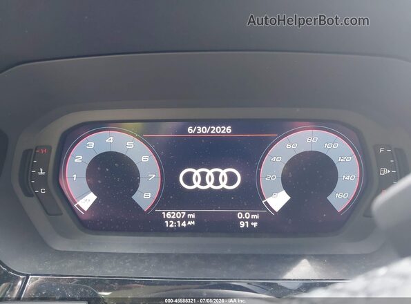 WAUHUDGY3SA077823 2025 AUDI A3 Green Vista de los asientos traseros