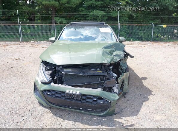 WAUHUDGY3SA077823 2025 AUDI A3 Green Vista del cuadro de instrumentos