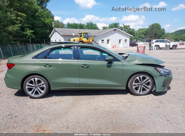 WAUHUDGY3SA077823 2025 AUDI A3 Green Vista interior trasera