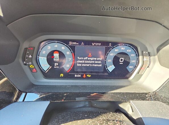 WAUHUDGY4SA053207 2025 AUDI A3 White ხელსაწყოთა პანელის ხედი