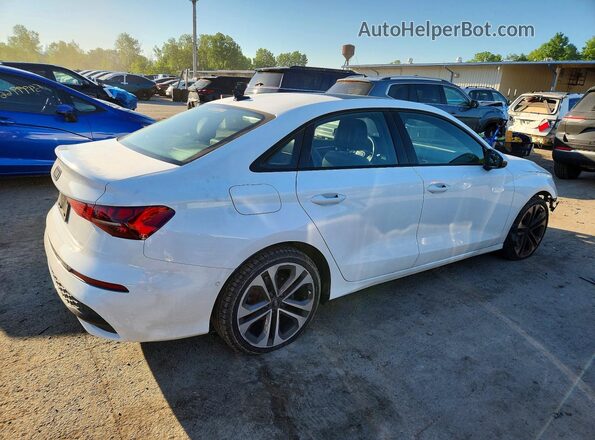 WAUHUDGY4SA053207 2025 AUDI A3 White უკანა მარჯვენა