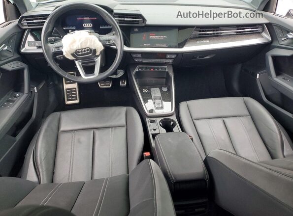 WAUHUDGY5PA127760 2023 AUDI A3 Blue Vista del salpicadero