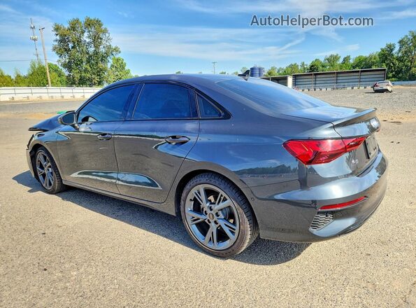 WAUHUDGY5RA035485 2024 AUDI A3 Black Trasero izquierdo