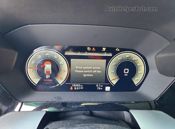 WAUHUDGY5RA035485 2024 AUDI A3 Black Vista del cuadro de instrumentos