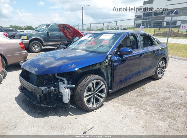 WAUHUDGY5SA058190 2025 AUDI A3 Blue წინა მარცხენა ხედი სამი მეოთხედიდან
