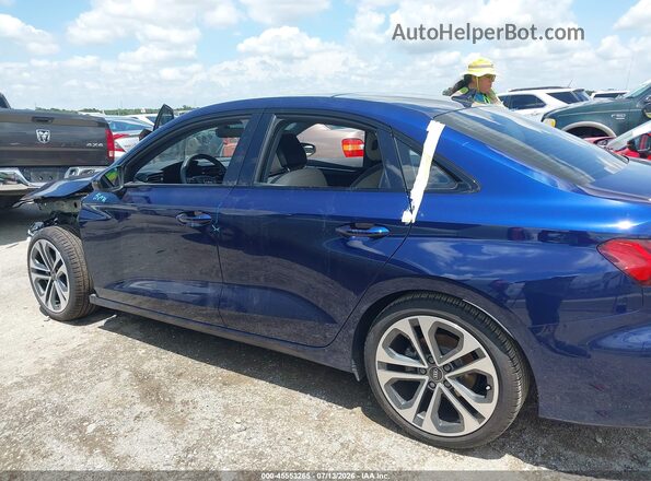 WAUHUDGY5SA058190 2025 AUDI A3 Blue სალონის 360-გრადუსიანი ხედი