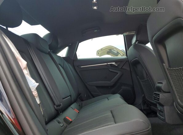 WAUHUDGY7RA079925 2024 AUDI A3 Black Vista de los asientos traseros