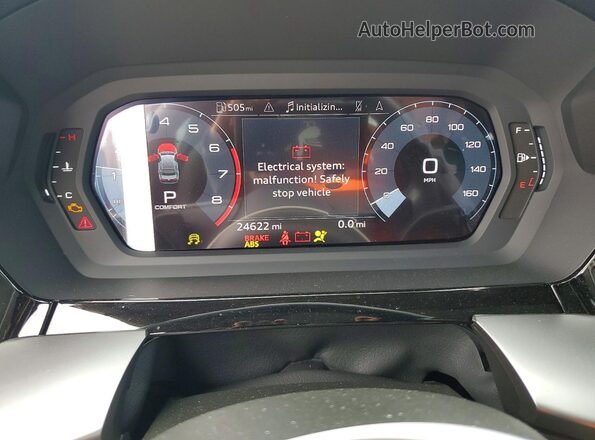 WAUHUDGY7RA079925 2024 AUDI A3 Black Vista del cuadro de instrumentos