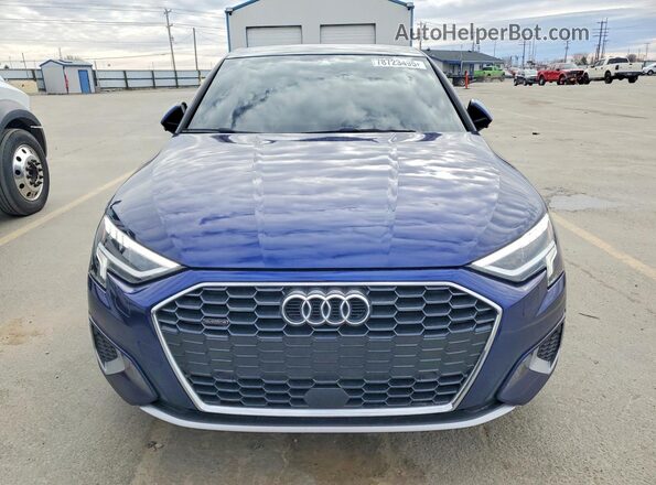WAUHUDGYXNA035413 2022 AUDI A3 Синий Вид спереди
