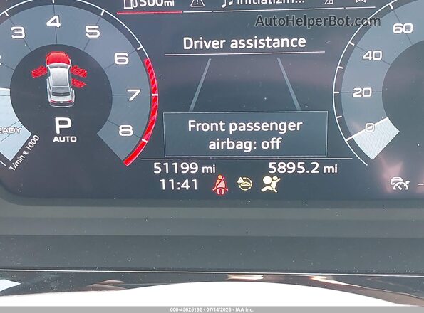 WAUHUDGYXNA099614 2022 AUDI A3 Черный 