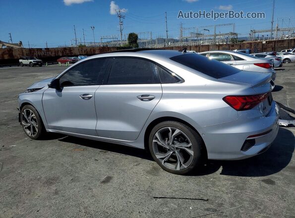 WAUHUDGYXNA100549 2022 AUDI A3 Silver Rear left