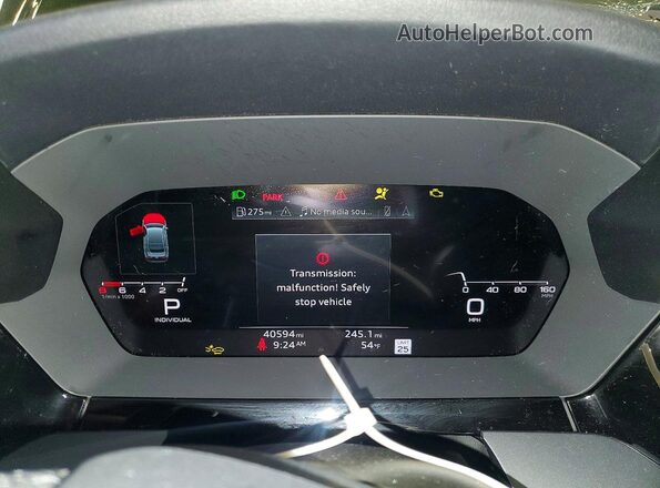 WAUHUDGYXSA075602 2025 AUDI A3 Зеленый Вид щитка приборов