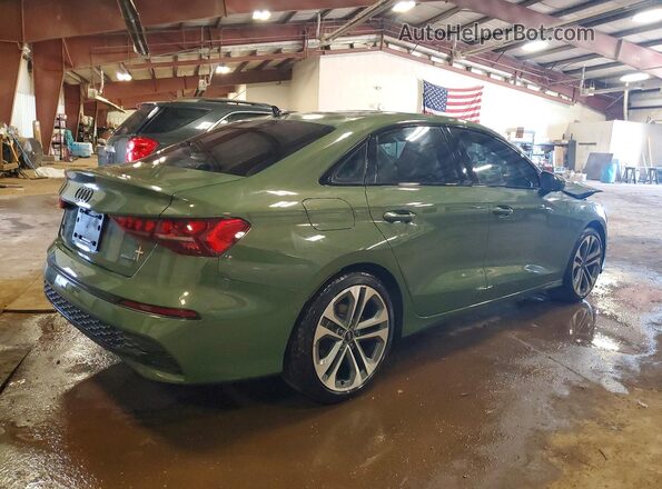 WAUHUDGYXSA075602 2025 AUDI A3 Зеленый Задняя правая четверть