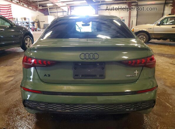 WAUHUDGYXSA075602 2025 AUDI A3 Зеленый Вид сзади