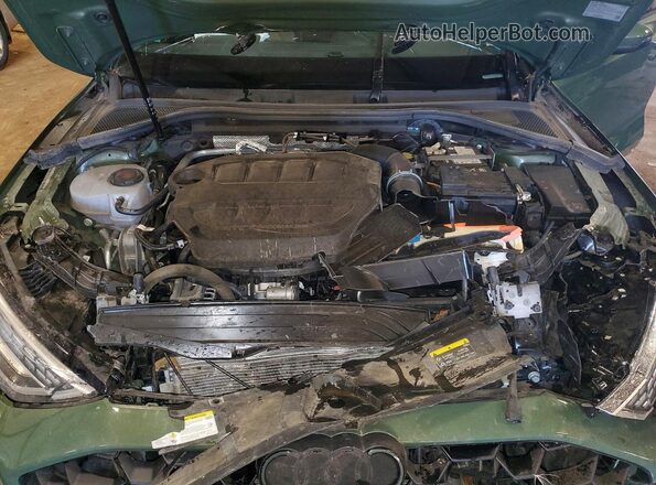 WAUHUDGYXSA075602 2025 AUDI A3 Зеленый Вид задней части салона