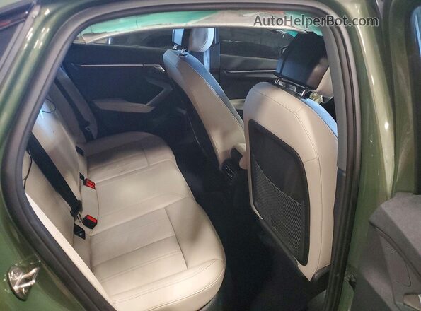 WAUHUDGYXSA075602 2025 AUDI A3 Зеленый Вид задних сидений