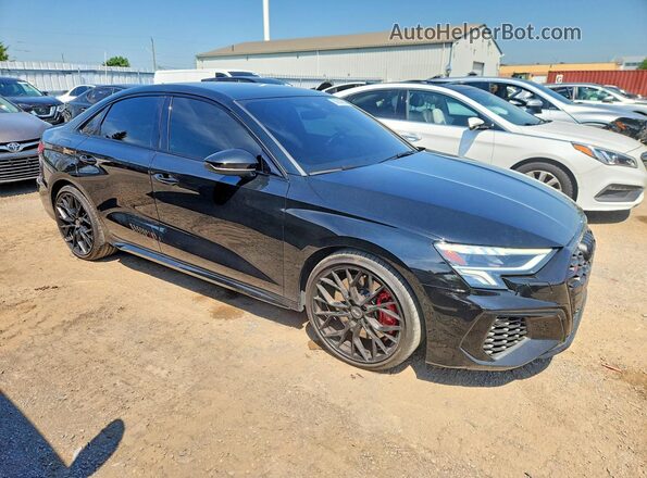 WAUJ3CGY9NA099781 2022 AUDI S3 Черный Передняя правая четверть