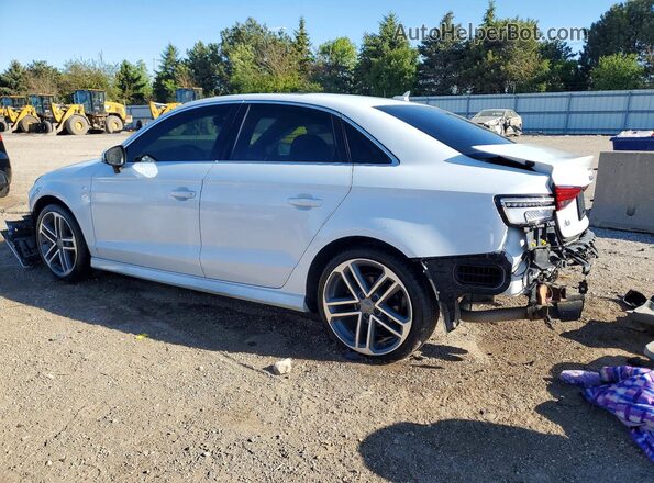 WAUJ8GFF0J1011249 2018 AUDI A3 White Tył lewy