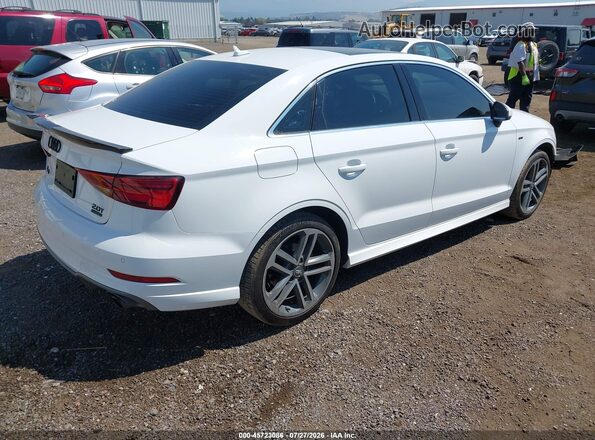 WAUJ8GFF2J1002634 2018 AUDI A3 White უკანა მარჯვენა