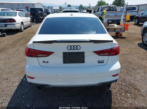 WAUJ8GFF2J1002634 2018 AUDI A3 White 