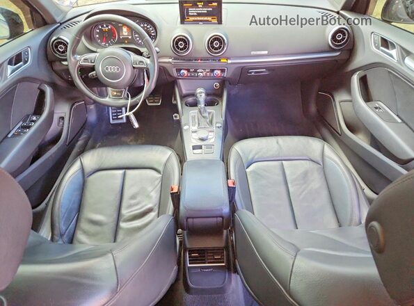WAUJ8GFF5G1060925 2016 AUDI A3 Черный Вид панели приборов