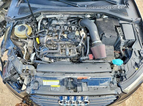 WAUJ8GFF5G1060925 2016 AUDI A3 Черный Вид задней части салона