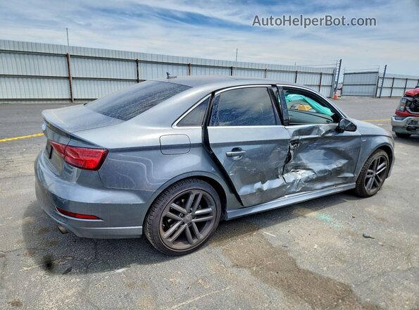 WAUJ8GFF6J1044210 2018 AUDI A3 Blue Rear right
